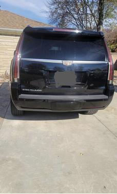 Black 2016 Cadillac Escalade Platinum