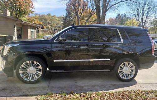 Black 2016 Cadillac Escalade Platinum