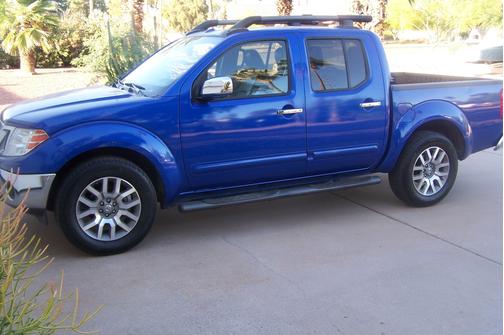 Blue 2012 Nissan Frontier SL
