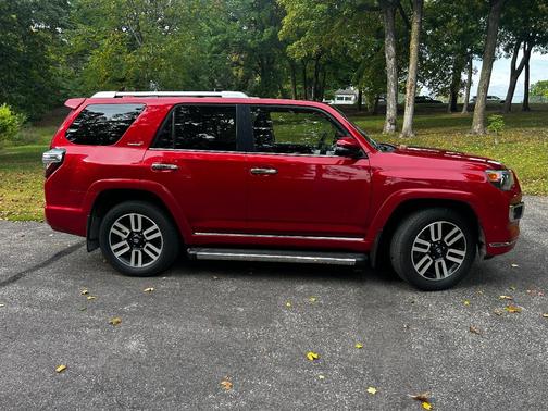 Red 2022 Toyota 4Runner Limited