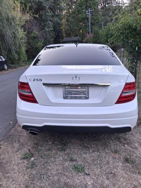 White 2014 Mercedes-Benz C-Class C 250 Sport