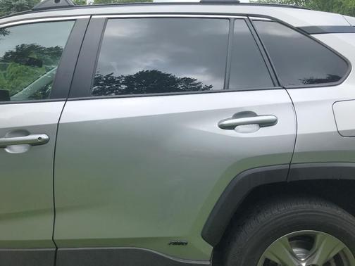 Gray 2023 Toyota RAV4 Hybrid LE