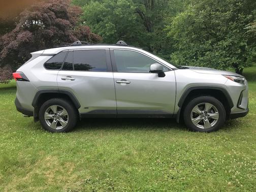 Gray 2023 Toyota RAV4 Hybrid LE