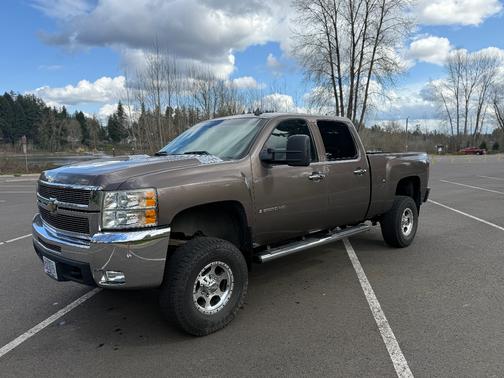 Brown 2008 Chevrolet Silverado 2500 LT1 H/D Crew Cab