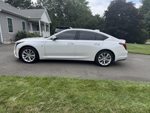 White 2025 Cadillac CT5 Premium Luxury
