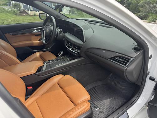 White 2025 Cadillac CT5 Premium Luxury