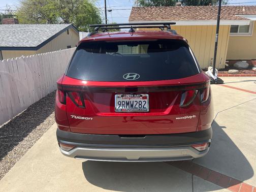 Red 2025 Hyundai TUCSON Plug-In Hybrid SEL