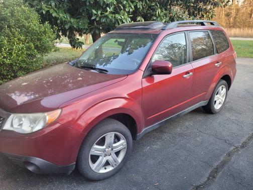 Red 2010 Subaru Forester 2.5 X Premium