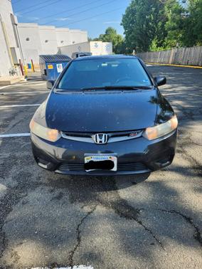 Black 2007 Honda Civic Si