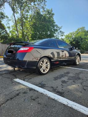 Black 2007 Honda Civic Si