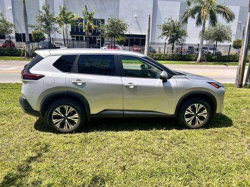 Silver 2022 Nissan Rogue SV