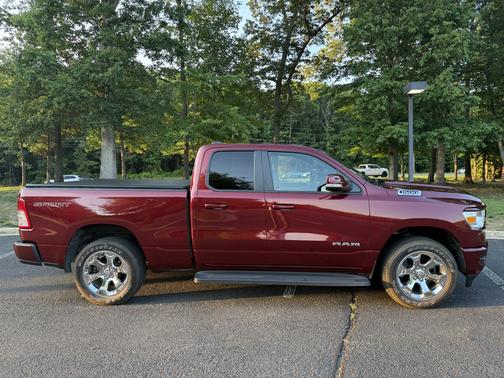 Red 2022 RAM 1500 Big Horn
