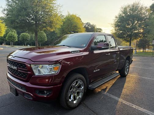 Red 2022 RAM 1500 Big Horn