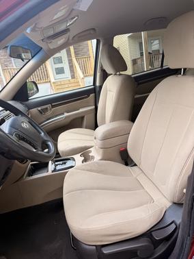 Red 2011 Hyundai SANTA FE GLS