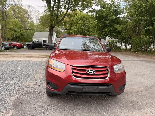 Red 2011 Hyundai SANTA FE GLS