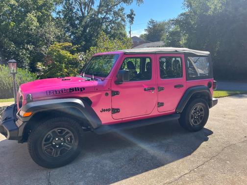 White 2023 Jeep Wrangler Sport