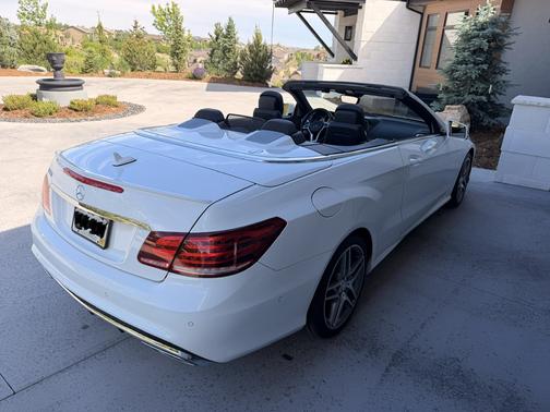 White 2015 Mercedes-Benz E-Class E 550