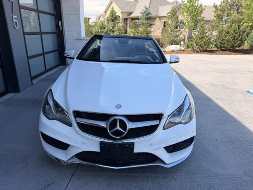 White 2015 Mercedes-Benz E-Class E 550