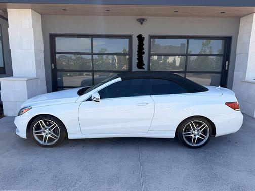White 2015 Mercedes-Benz E-Class E 550