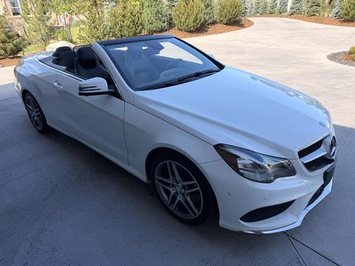 White 2015 Mercedes-Benz E-Class E 550