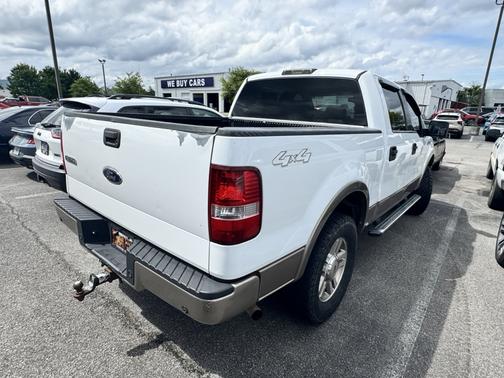 White 2005 Ford F-150 Lariat SuperCrew