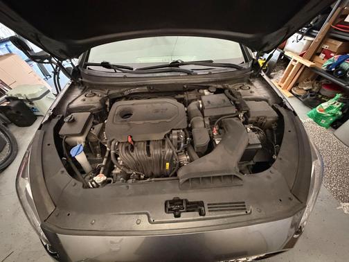 Gray 2018 Hyundai SONATA Sport
