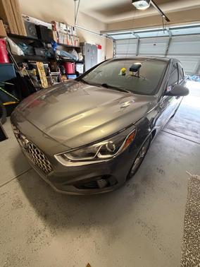 Gray 2018 Hyundai SONATA Sport
