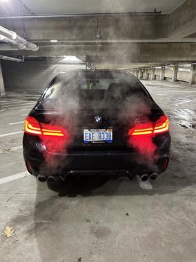 Black 2019 BMW M5 Competition