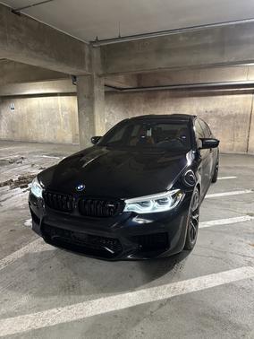 Black 2019 BMW M5 Competition