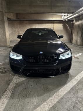 Black 2019 BMW M5 Competition