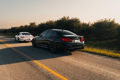 Black 2019 BMW M5 Competition