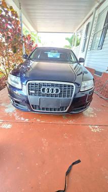 Blue 2011 Audi A6 3.2 Premium