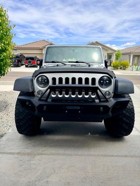 Silver 2018 Jeep Wrangler JK Unlimited Sport
