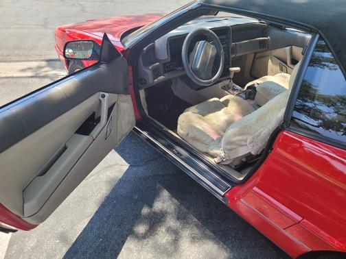 Red 1993 Cadillac Allante Base