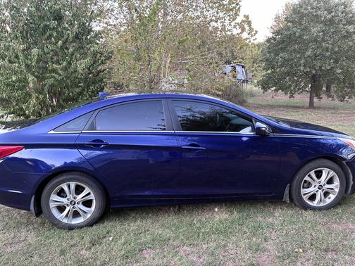 Blue 2012 Hyundai SONATA GLS