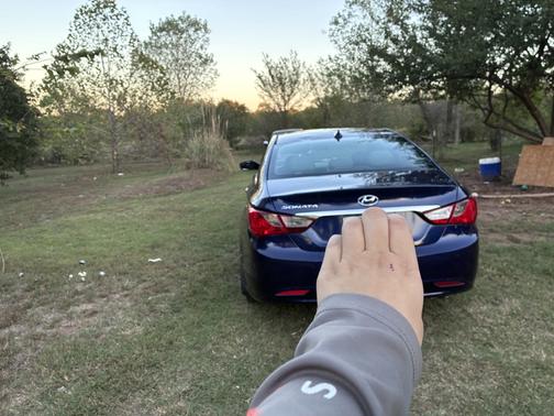 Blue 2012 Hyundai SONATA GLS