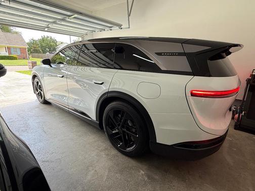 White 2026 Lucid Gravity Touring