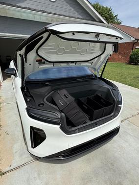 White 2026 Lucid Gravity Touring