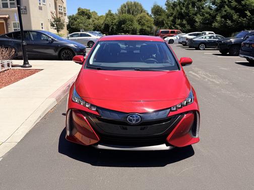 Red 2021 Toyota Prius Prime XLE