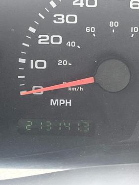 Gray 2003 Ford F-250 Lariat SuperCab Super Duty
