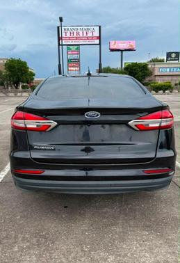 Black 2019 Ford Fusion S