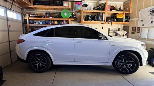 White 2026 Mercedes-Benz AMG GLE 53 4MATIC+ Coupe