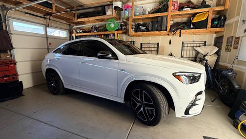 White 2026 Mercedes-Benz AMG GLE 53 4MATIC+ Coupe