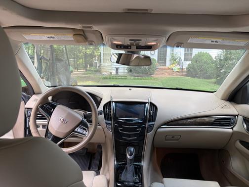White 2015 Cadillac ATS 2.0L Turbo Luxury