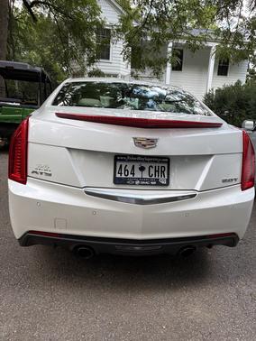 White 2015 Cadillac ATS 2.0L Turbo Luxury