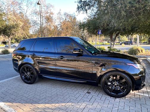 Black 2022 Land Rover Range Rover Sport HSE Silver Edition MHEV