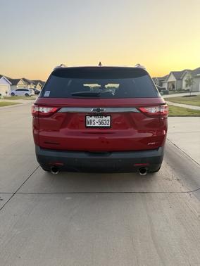 Red 2021 Chevrolet Traverse RS