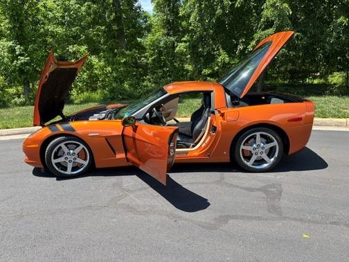 Orange 2007 Chevrolet Corvette Base