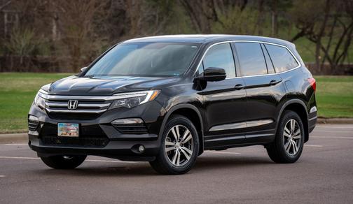 Black 2017 Honda Pilot EX-L