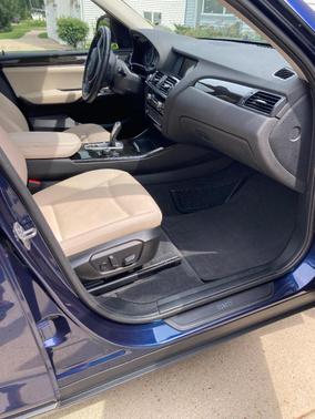Blue 2017 BMW X3 xDrive28i